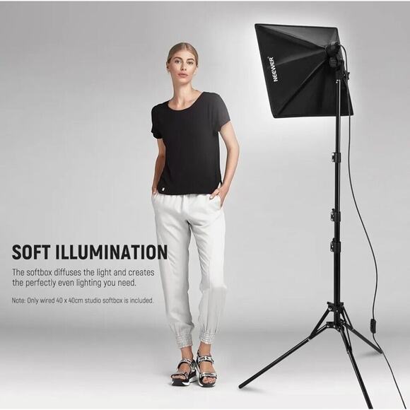 Softbox Studio Photography Video Light 16x16 Inch - Picture 5 of 7